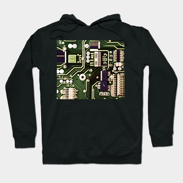 The Language of Electronics Hoodie by AlienMirror